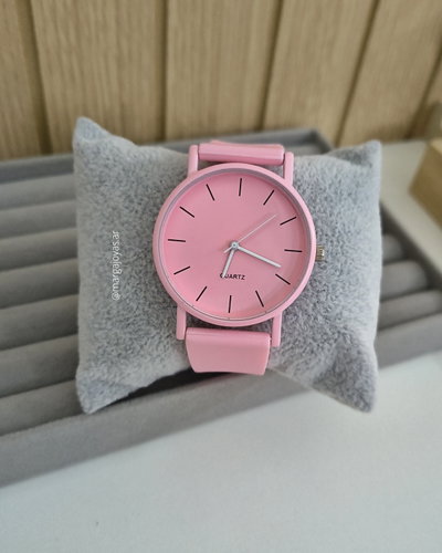 Reloj Mujer Color Rosa Chicle