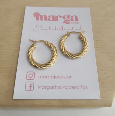 Argollas Mariel Grandes 