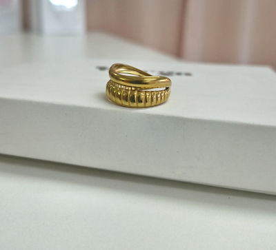 Anillo Doble Dorothy 