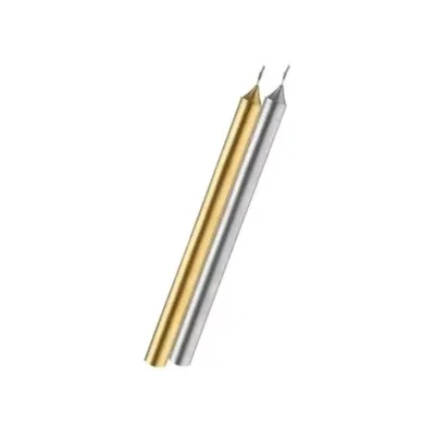 VELAS ORO/PLATA LARGAS X 1