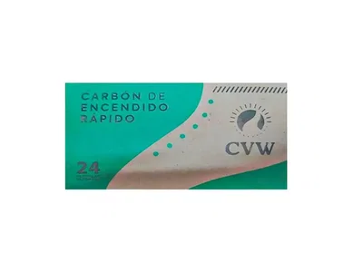 CARBÓN ENCENDIDO RÁPIDO X 24 CVW