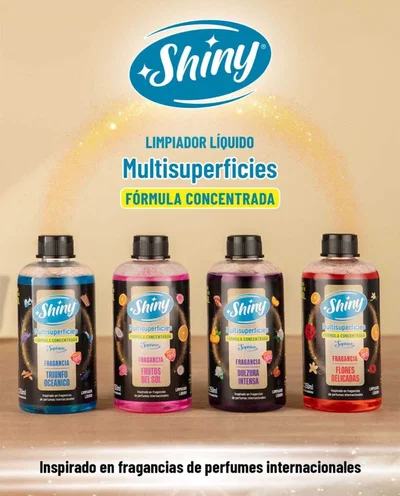 SHINY LIMPIADOR LIQUIDO 250 ML