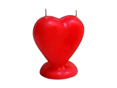 VELA FORMA CORAZON
