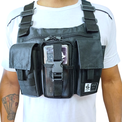 Pechera Cargo "Trek Rider" Porta Celular