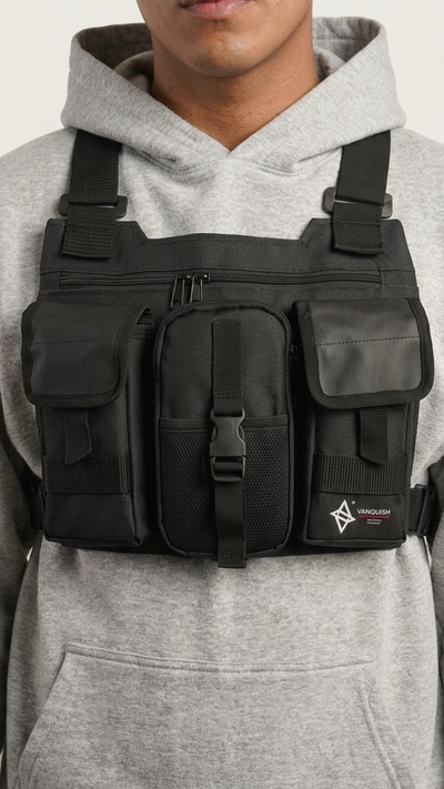 Pechera Cargo "Trek Rider" Porta Celular