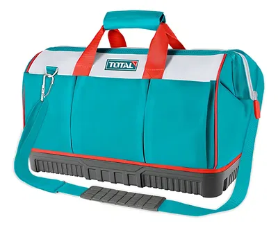 Bolso de Tela para Herramientas 16" Reforzado INDUSTRIAL TOTAL THT16163