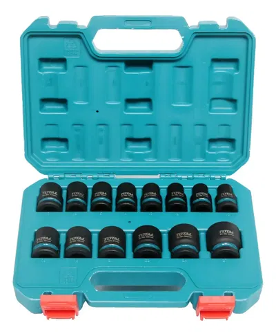 Set de 14 Accesorios para Llave de Impacto 12 INDUSTRIAL TOTAL THISTD12141