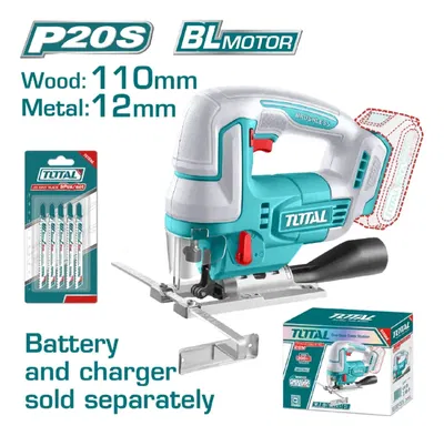 Sierra Caladora 20V BL INDUSTRIAL TOTAL TJSLI1008