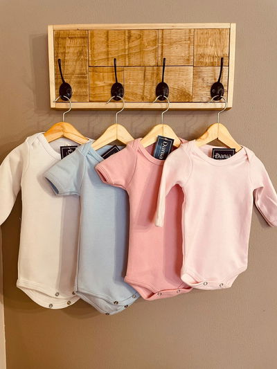 Pack de 4 Bodys Lisos Hermosos 