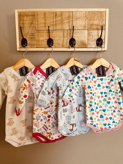 Pack de 4 Bodys ML Estampados 