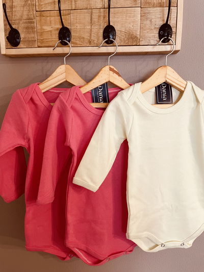 Pack de 3 Bodys Lisos ML