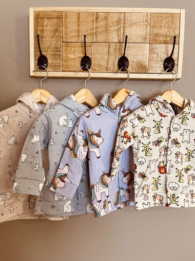 Pack de 5 Camperas Estampadas