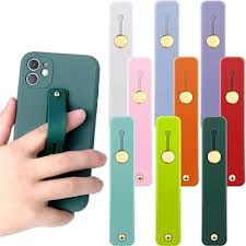 Soporte Correa Para Celular Antirrobo Silicona Suave Anillo