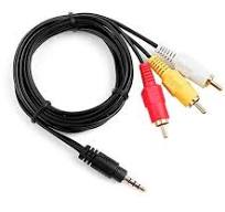 CABLE RCA A PLUG 1,5MTS.