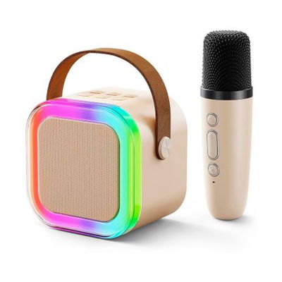 PARLANTE 3» CON MIC MINI – MODS-901 LUMI – STOCK – BLANCO