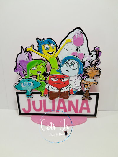 Intensamente - Centro de Mesa