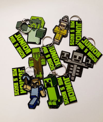 Minecraft llavero