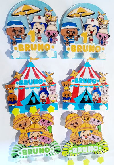 Porta Llaves Temático - Centro de Mesa 