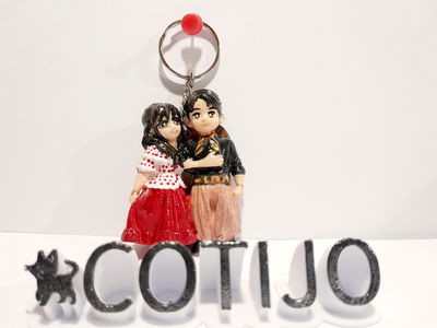 Souvenir Caricatura 3D – Pareja