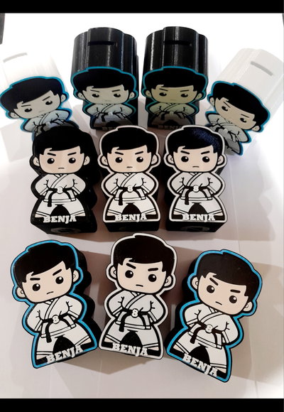Pack x6 Alcancías Temáticas Personalizadas - Souvenir Premium
