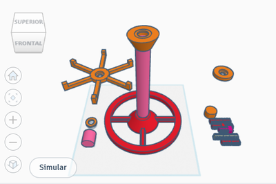 STL - EXHIBIDOR DESARMABLE