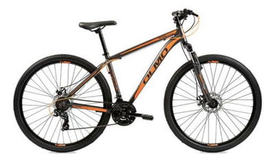 BICICLETA MTB OLMO WISH 290 NEGRO + NARANJA TALLE 18