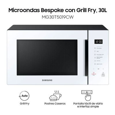MICROONDAS SAMSUNG 1400W 30LTS MG30T5019CW