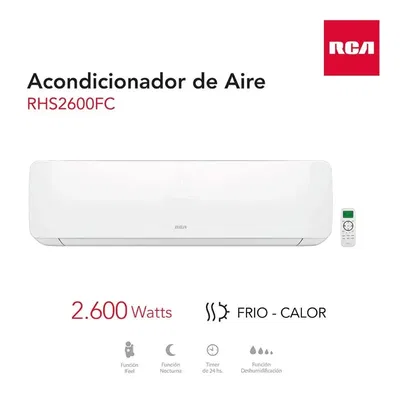 AIRE ACONDICIONADO RCA 2600W