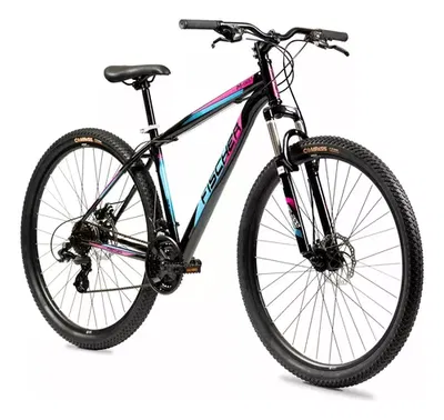BICICLETA FISCHER R29 NEGRO/ROSA