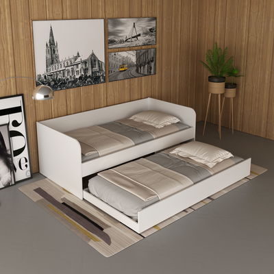 DIVAN CAMA DELOS 1 PLAZA BLANCO CM8032.0001