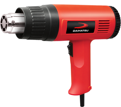 PISTOLA DE CALOR DAIHATSU 1500W - TEMPERATURAS: 375°C/495°C PC1500