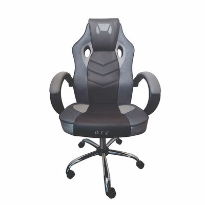 SILLA GAMER QTE NEGRA CON GRIS