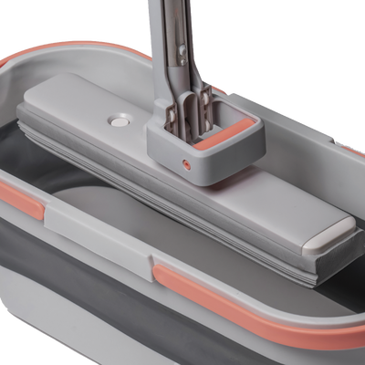 TRAPEADOR CON ESCURRIDOR BALDE PLEGABLE ONEBOX OB-LBT4