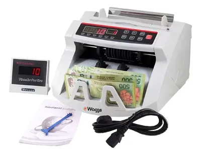 MAQUINA CUENTA BILLETES WAGGS DBC-001