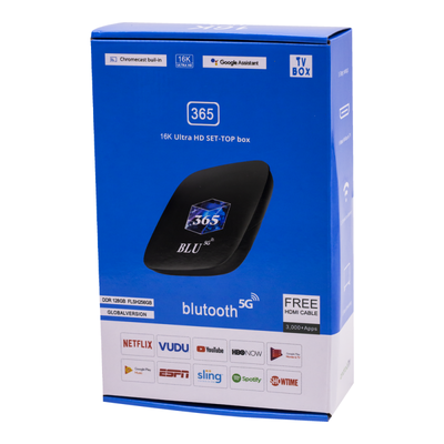 TVBOX BLU 5G 16K 128GB