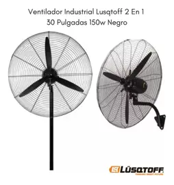 VENTILADOR LUSQTOFF 2 EN 1 3 INDUSTRIAL 30" LSQ30VT