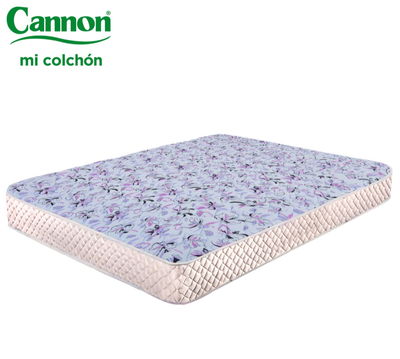 COLCHÓN CANNON PRINCESS ESPUMA 20 CM 24 KG/M3 ALGODÓN MATELASSEADA 1,40 X 1,90