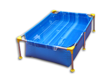 PILETA DE LONA PILETIN 200 X 130 X 40 - 1040 LTS. MOD.111