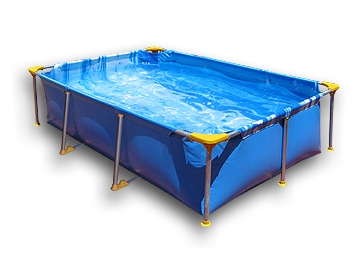 PILETA DE LONA PILETIN 300 X 200 X 65 - 3900 LTS. MOD.116