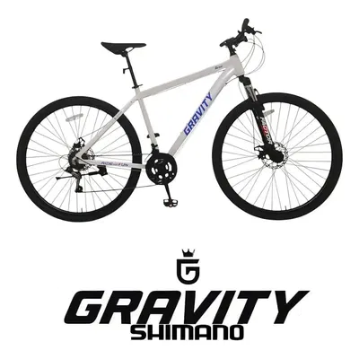 BICICLETA GRAVITY BENZ R29 M/L BLANCA/AZUL