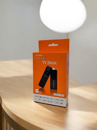 TV STICK TV 2026 ANDROID TV 4K 8GB + 128 GB