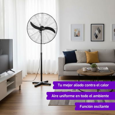 VENTILADOR INDUSTRIAL 2 EN 1 30" STAR TRAK STI3021