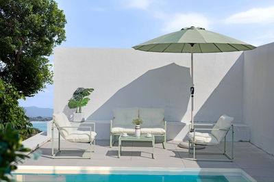 SET DE JARDIN SIENA 4 PZAS. DE ACERO VERDE MANZANA