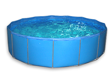 PILETA DE LONA PILETIN REDONDA 400 X 90 11500 LTS.- MOD.152