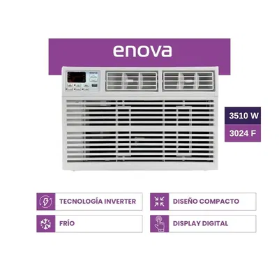 AIRE ACONDICIONADO VENTANA ENOVA AEV12IF10 3150 W