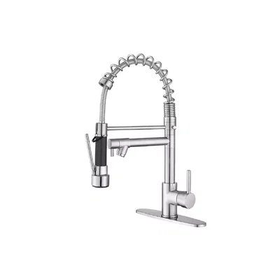 CANILLA PARA COCINA WAGGS GRIF02 PLATEADA