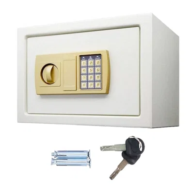 CAJA FUERTE DIGITAL ALTA RESISTENCIA WAGGS CF002 PLATEADA