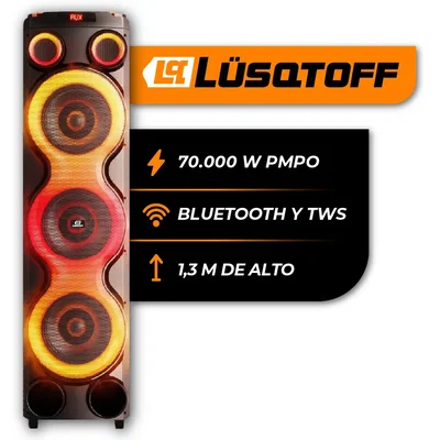 BAFLE POTENCIADO LUSQTOFF NEONBASS LQ-A103