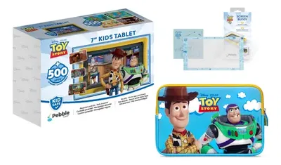 TABLET TOY STORY 7" 16GB PROTECTOR DE PANTALLA + ESTUCHE + FUNDA