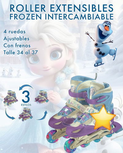 ROLLER 3 EN 1 FROZEN
